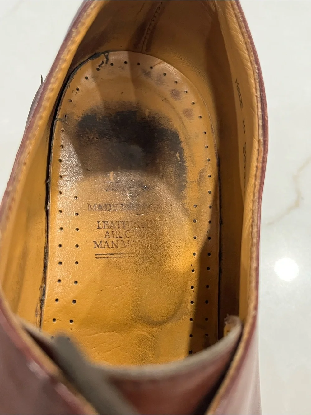VTG Dr. Martens 1461 Made In England Brown Oxfords UK 10 US 11